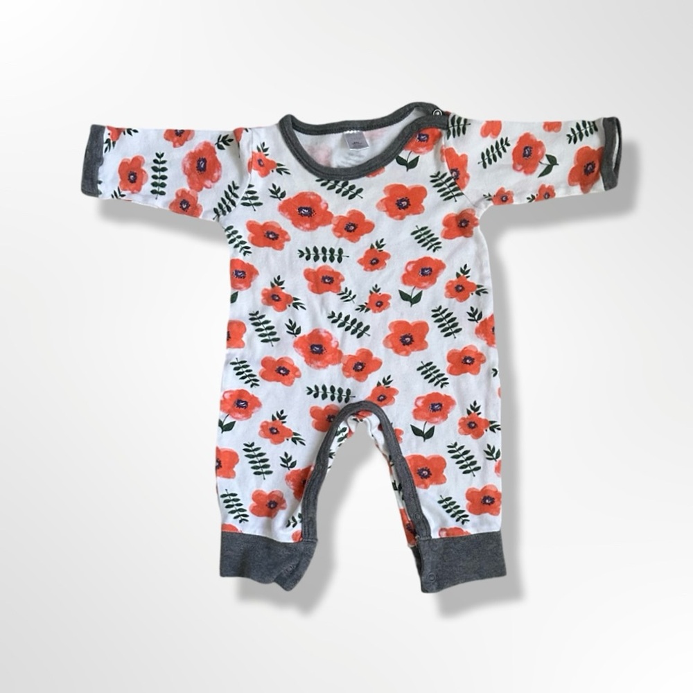 Modern Baby Floral Bodysuit